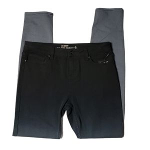 Hot Topic Black/Gray Ombré Low Rise Skinny Jeans